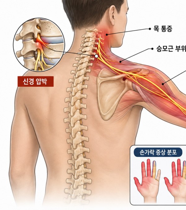 대구 목디스크 팔저림
