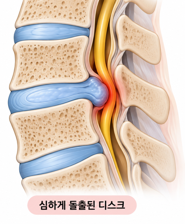 돌출이 심한디스크 